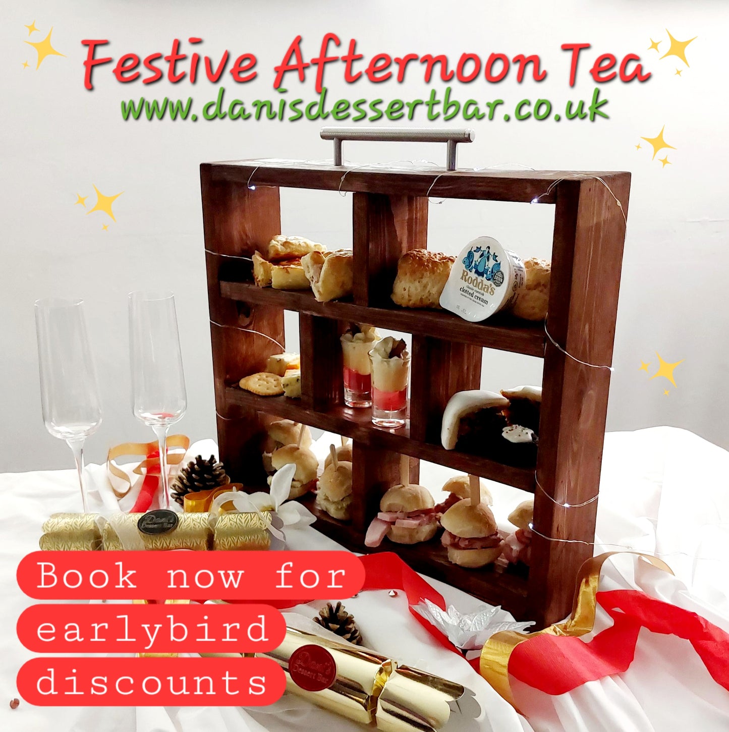 Festive afternoon tea