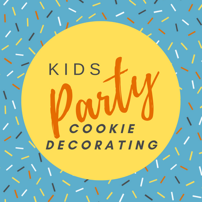 Children's party, slime, cupcake or cookie