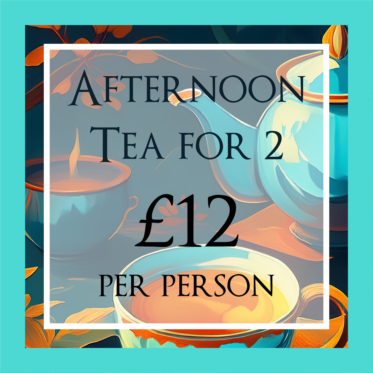 Afternoon tea for 2