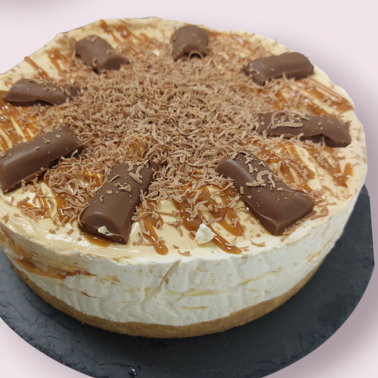 Cheesecake - salted caramel  flavour
